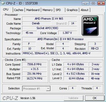 phenom II X4 965 BE